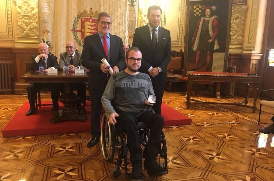 Óscar Puente, Julio Herrero e Ignacio Fadrique en la entrega del premio Piñón de Oro 2017