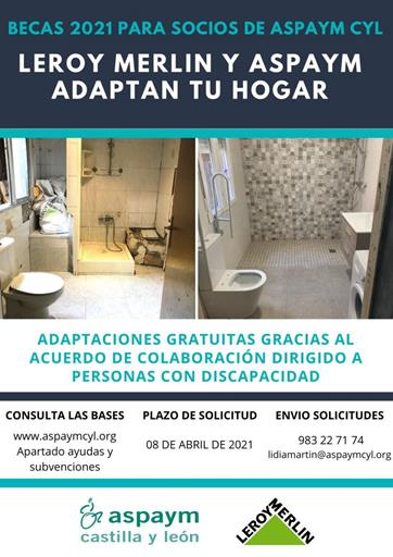 Cartel Ayudas Leroy Merlin