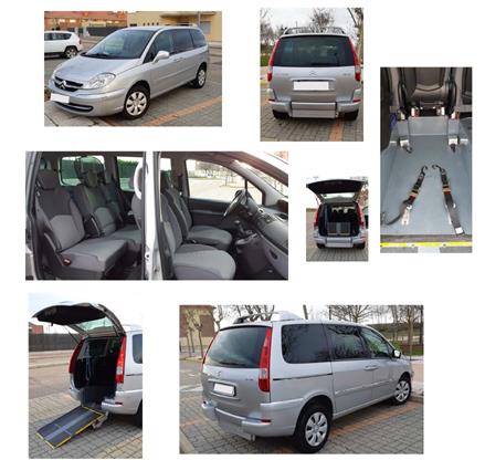 imagen del Citroen en distintas vistas