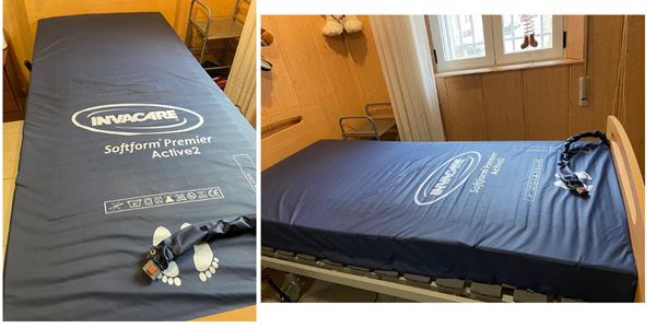 diferentes vistas del colchón en venta