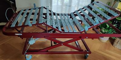 vista lateral de la cama en venta