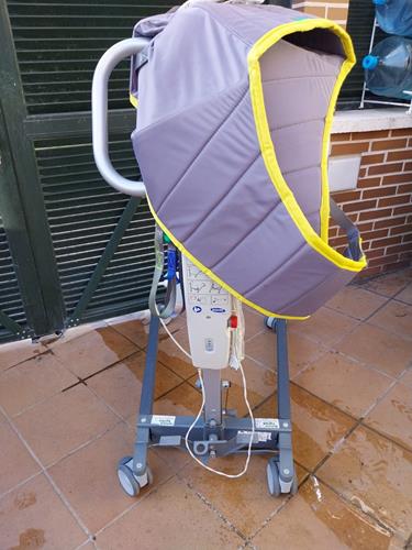 Arnés y grúa en venta