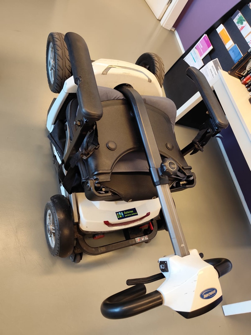 Distintas vistas del scooter en venta