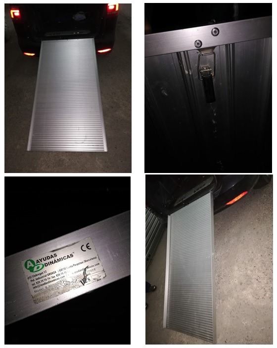 Diferentes vistas de la rampa en venta