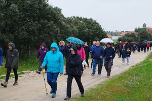 Participantes en la carrera inclusiva