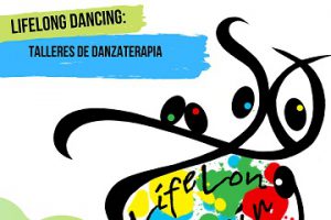Cartel de los talleres de danzaterapia en Ponferrada