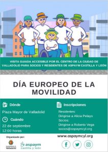 Cartel del Día Europeo de la Movilidad
