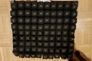 cojín antiescaras negro