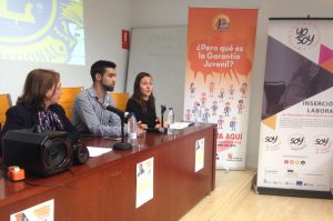 Participantes en la jornada Inserción Laboral Juvenil