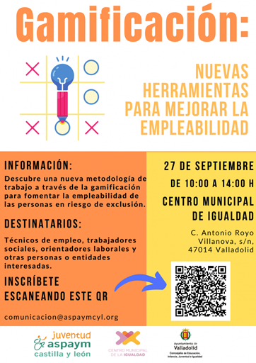 Cartel del curso de gamificacion