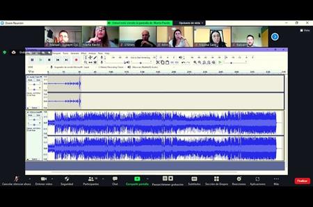 Cuarta formación del proyecto europeo Radio Theater