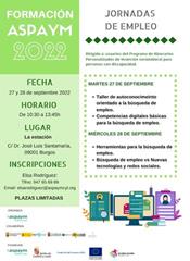 Cartelería Jornadas de empleo