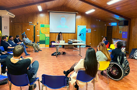 30 jóvenes participan en el evento multiplicador del proyecto QU.A.R.AN.T.I.N.E