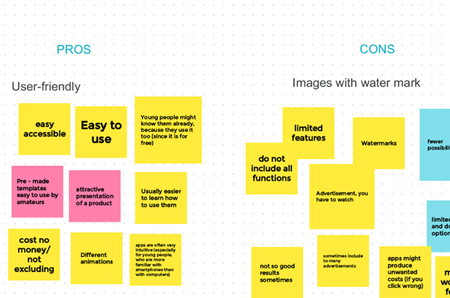 Primera reunion del proyecto directed by youth enseñando los contenidos de las sesiones