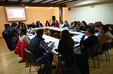 Los socios del proyecto FRONTEIRA reunidos 