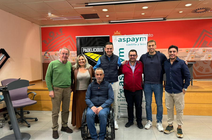 Presentación del torneo de pádel