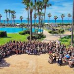 150 personas de ellas 60 con discapacidad viajan a Islantilla (Huelva) en el tradicional viaje accesible de ASPAYM CyL