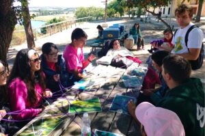 ASPAYM Castilla y León prueba las herramientas desarrolladas para concienciar sobre la protección de los ríos