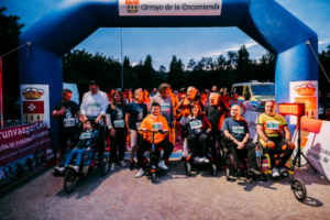 Salida de la III Carrera y marcha inclsuiva