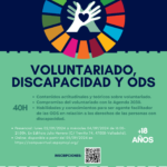 Voluntariado, discapacidad y ods