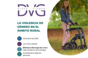 Presentación del proyecto Disca-VioGen en la Biblioteca Municipal de Lerma