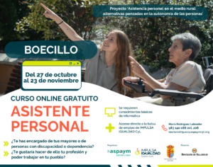 Curso online gratuito de Asistente Personal