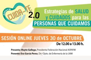 ASPAYM Cuída-T 2.0 - Estrategias de Salud y Cuidados para las personas que cuidamos
