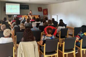 Participantes en una de la sesiones del proyecto Caléndula.